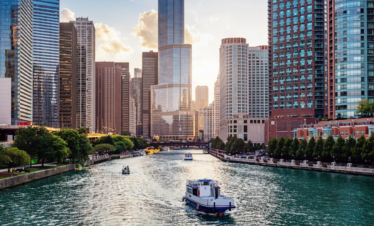 Chicago River Architectural Lunch Cruise & Route 66 Centennial Neighborhood Tour