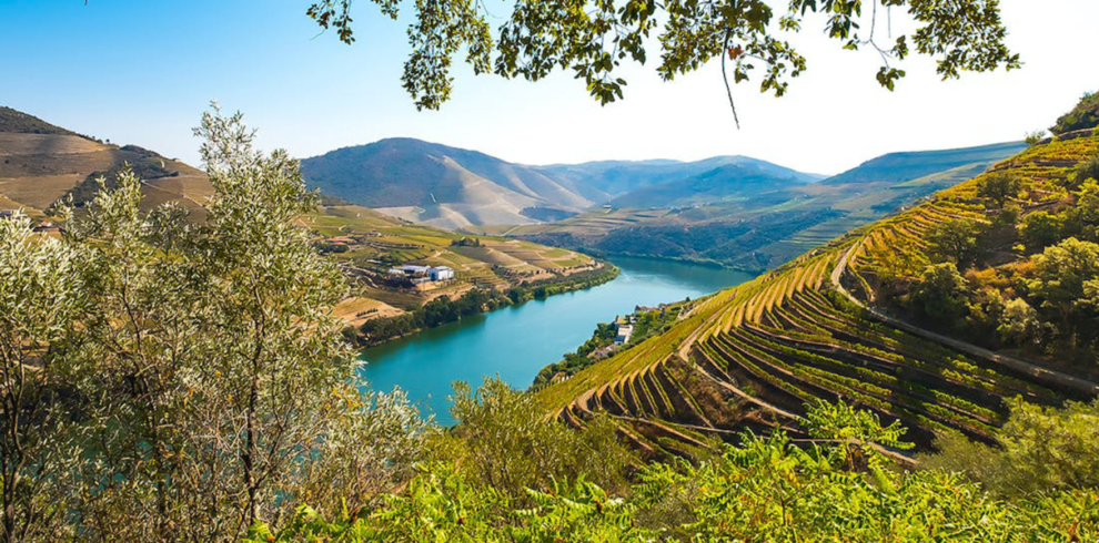 Douro River with Spain