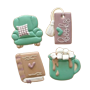 Book Lovers Cookie Decorating - Icon
